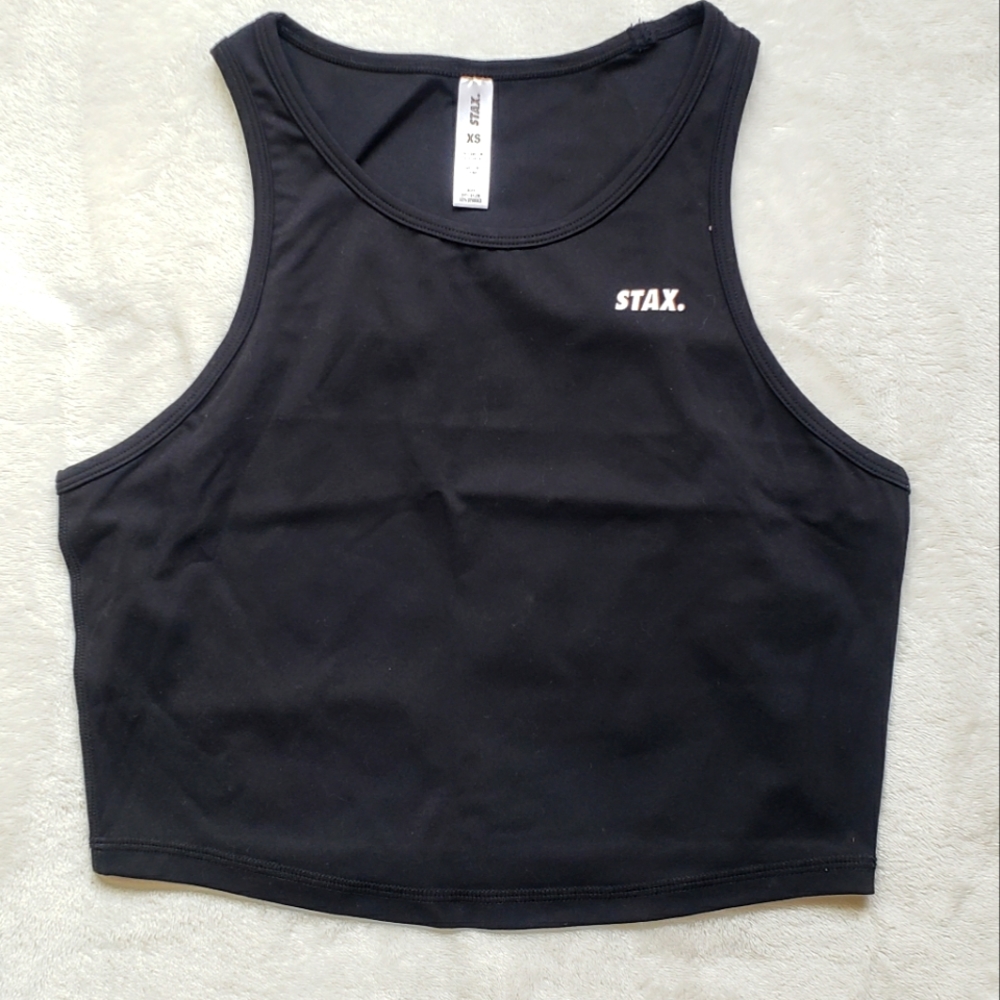 Stax Cropped Tank - Picture 2 of 5